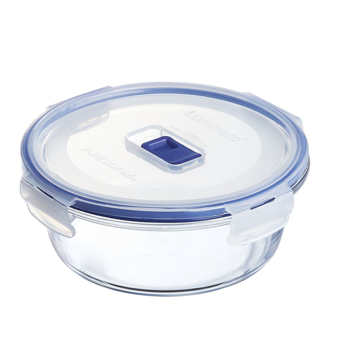 Boite ronde en verre 92cL -PURE BOX ACTIVE transparent, LUMINARC