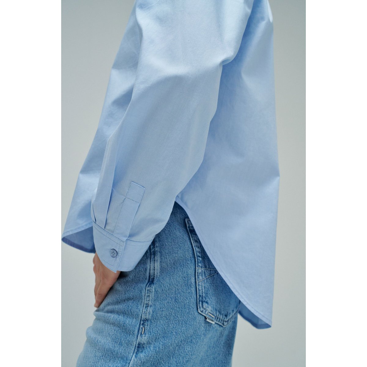 BASIC SHIRT LOOSE FIT blanc, SALSA JEANS