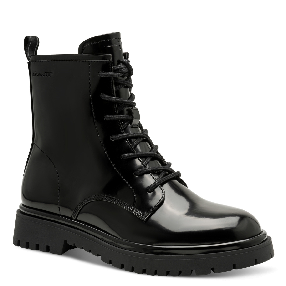 Bottine talon bloc noir, TAMARIS