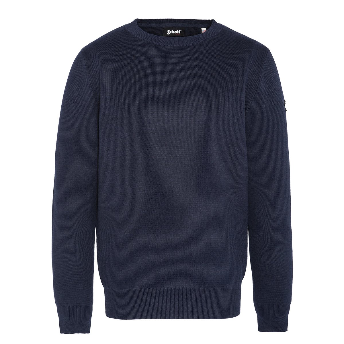 Pull col rond, PLKERN1 kaki, SCHOTT