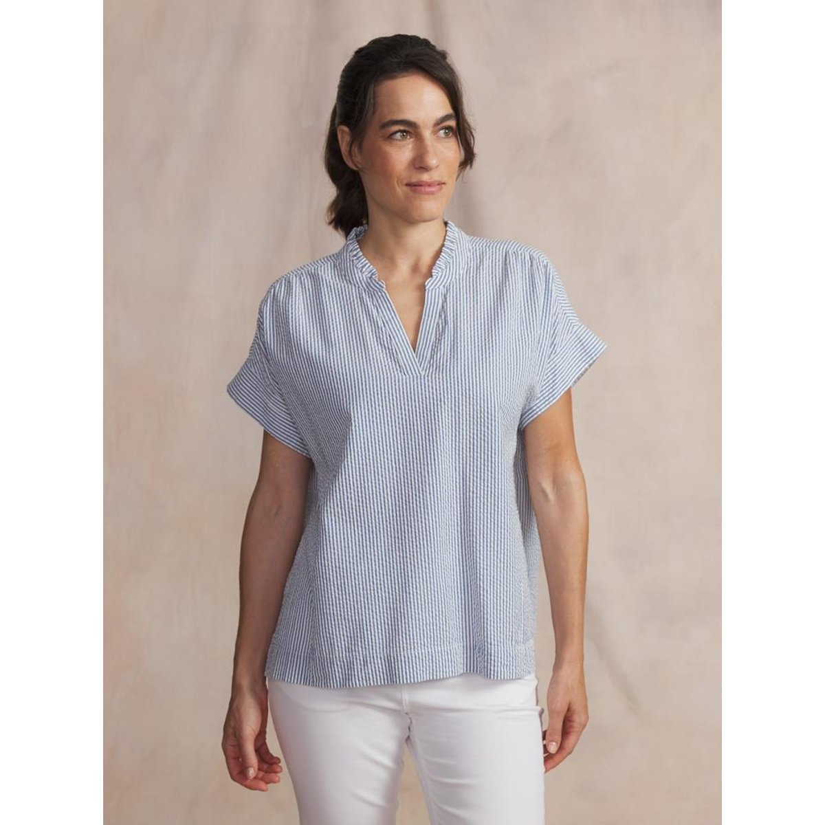 Blouse BABETMIS chambray, TBS