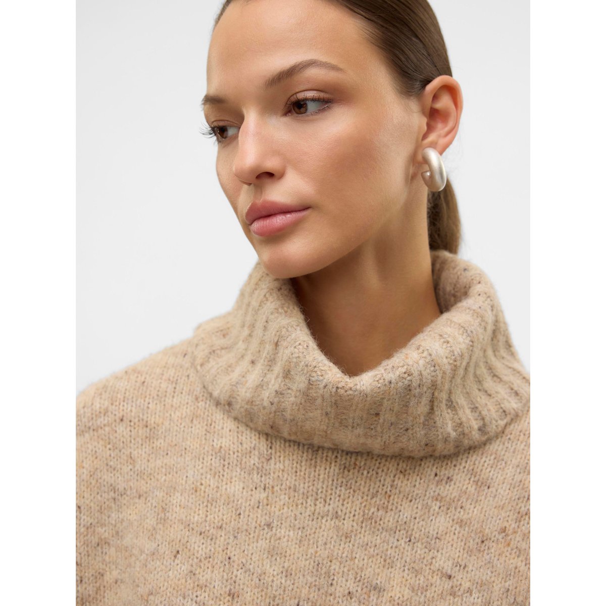 Pull En Maille silver mink, VERO MODA