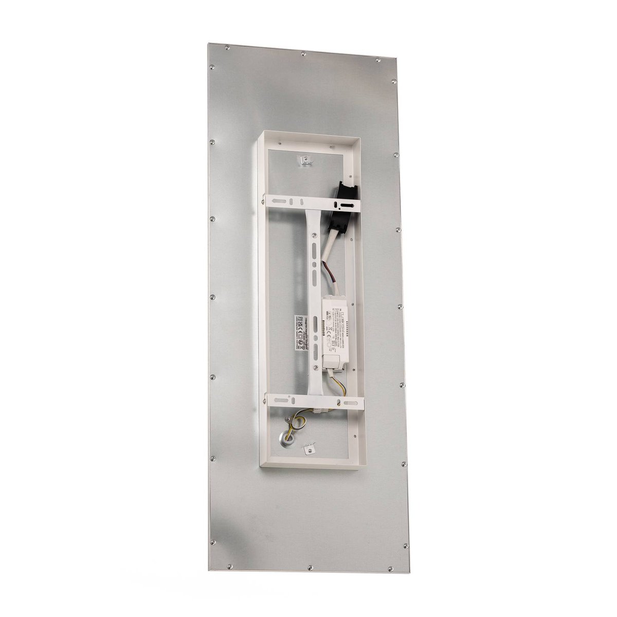 Plafonnier en aluminium moderneLED, Livel blanc, argent, LINDBY