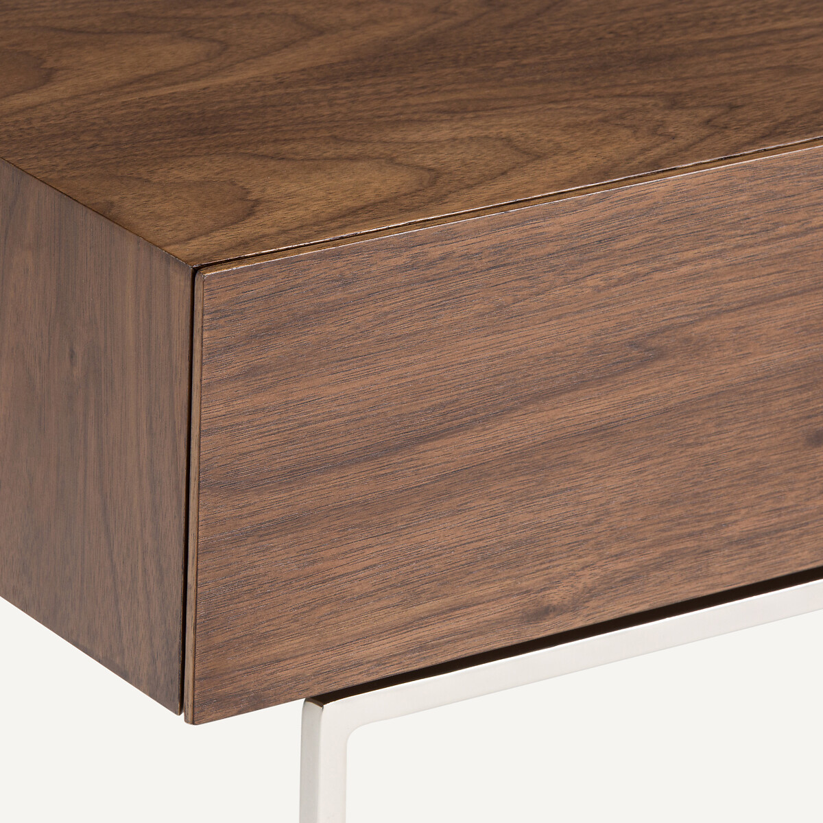 Console noyer, 2 tiroirs, Oreko noyer, AM.PM