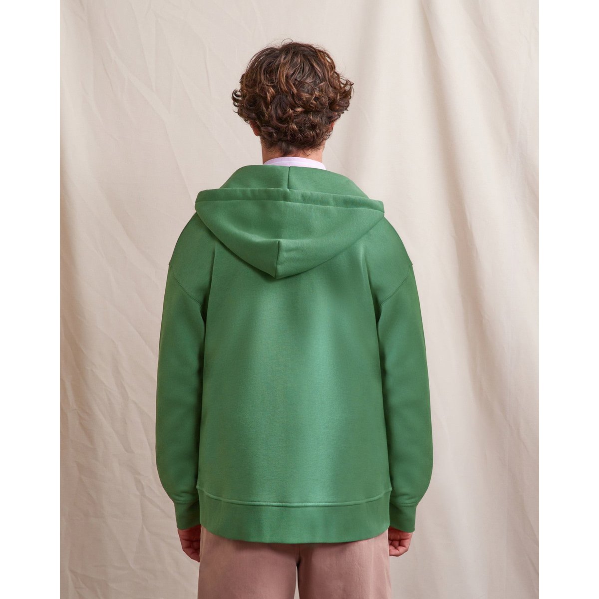 Sweat MESNIL OS vert sapin, FAGUO