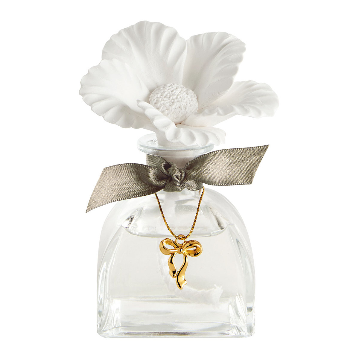 Diffuseur de parfum soliflore Musc Irisé RUBANS DE FÊTE transparent, MATHILDE M