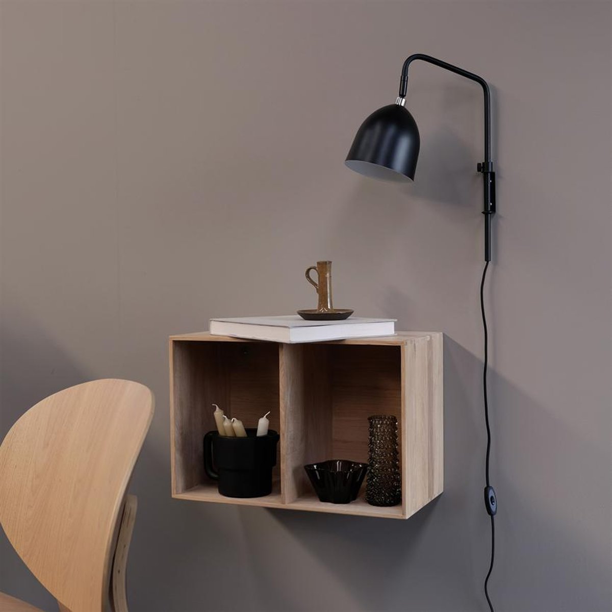 Applique en Métal EASTON noir, DYBERG LARSEN