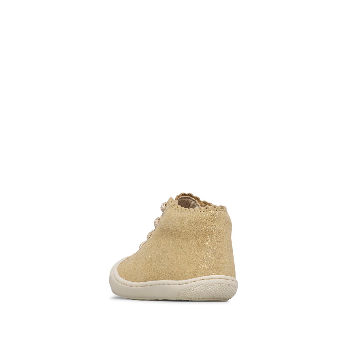 Chaussures premiers pas en suède COTTINS platine-, NATURINO