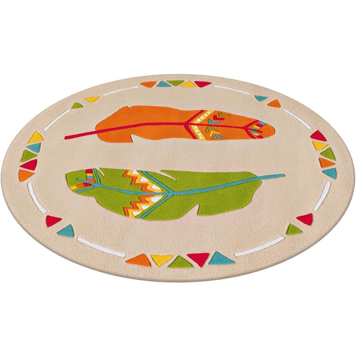 Tapis rond Tufté à la main, Spirit Glowy multicolore, ARTE ESPINA