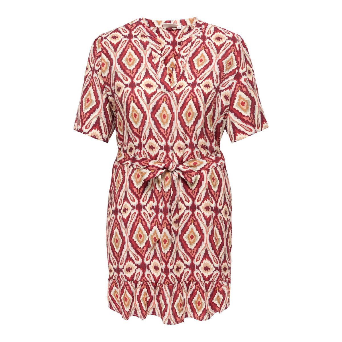 Robe brick red, ONLY CARMAKOMA