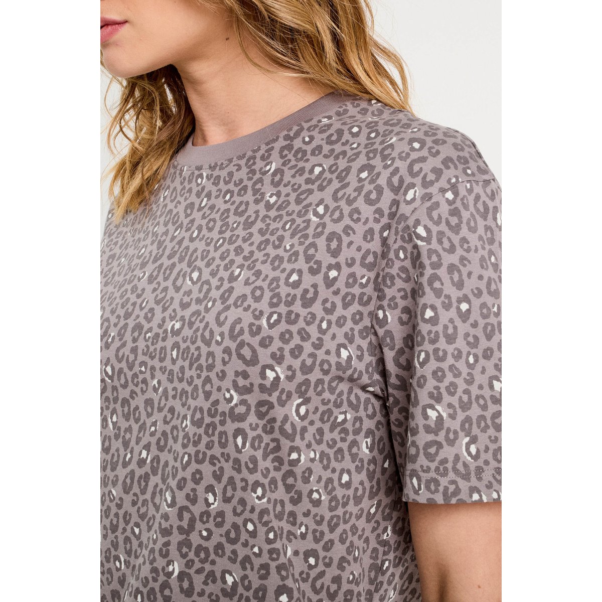 T-shirt manches courtes gris foncé, CACHE CACHE