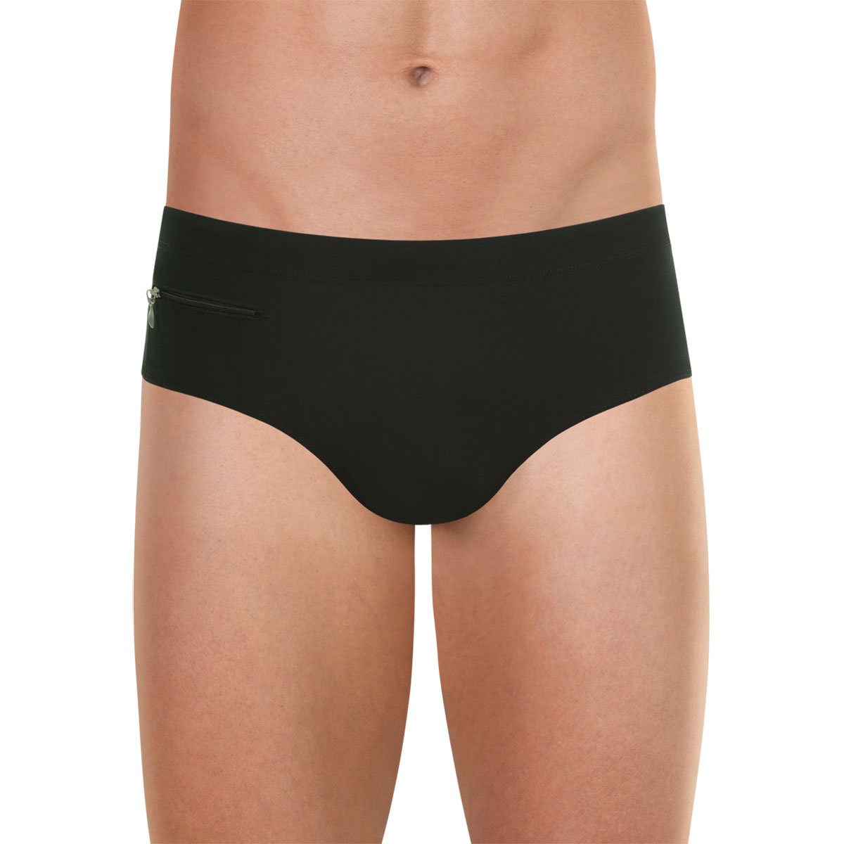 Slip de bain  fibres recyclées noir, EMINENCE