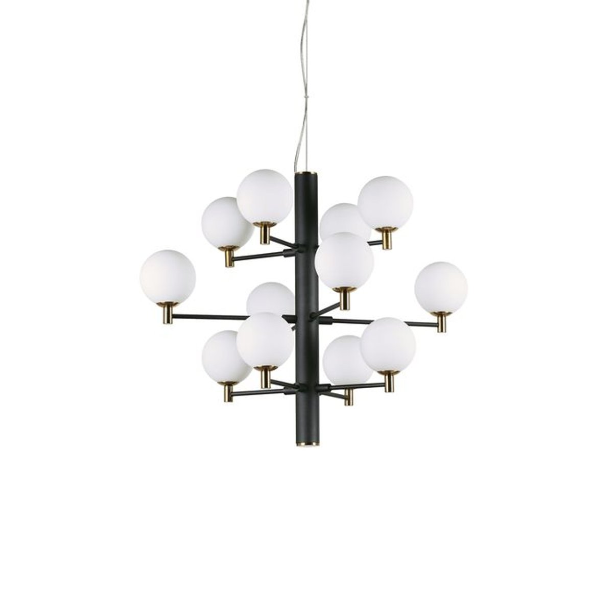 Suspension    COPERNICO noir, IDEAL LUX