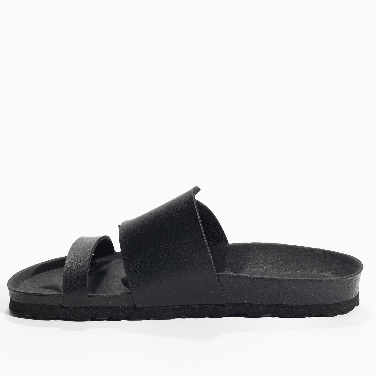 Sandales Vegan HOCKNEY noir, BAYTON
