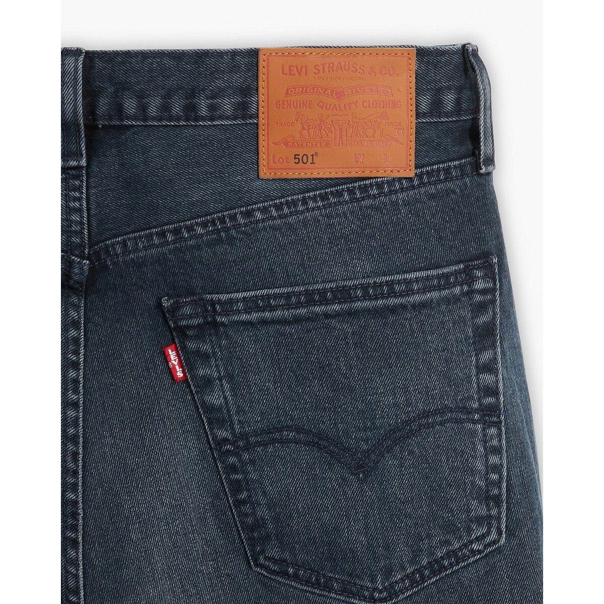 Jean droit 501® blue black stretch, LEVI'S