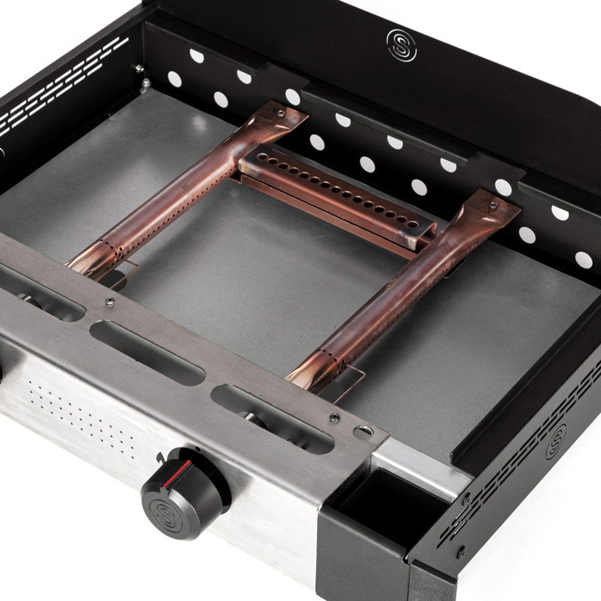 Plancha au gaz Solia 200, SOLIA 200 noir, SOMAGIC