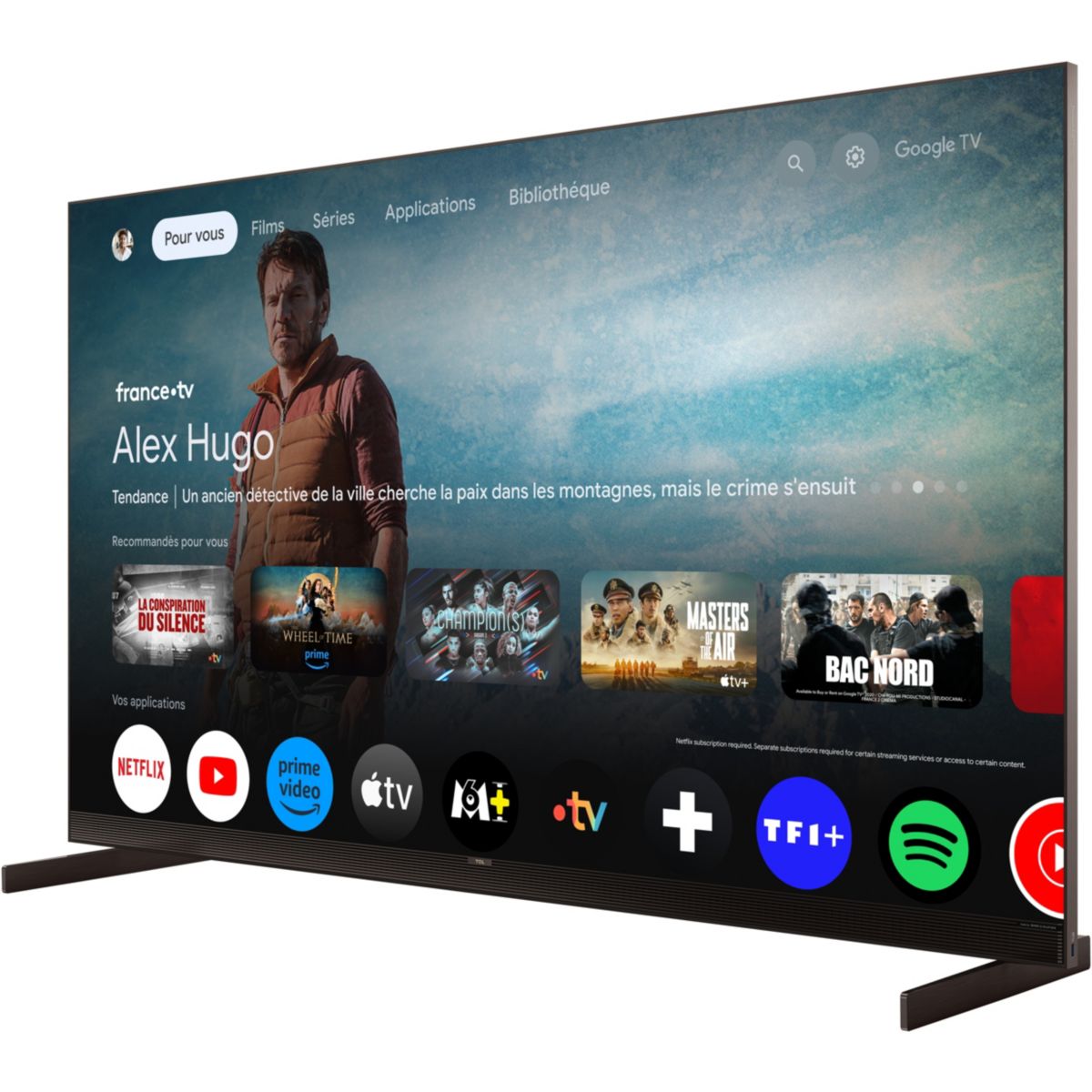 TV Mini LED 75X11L (2026) 75" (189 cm) couleur unique, TCL