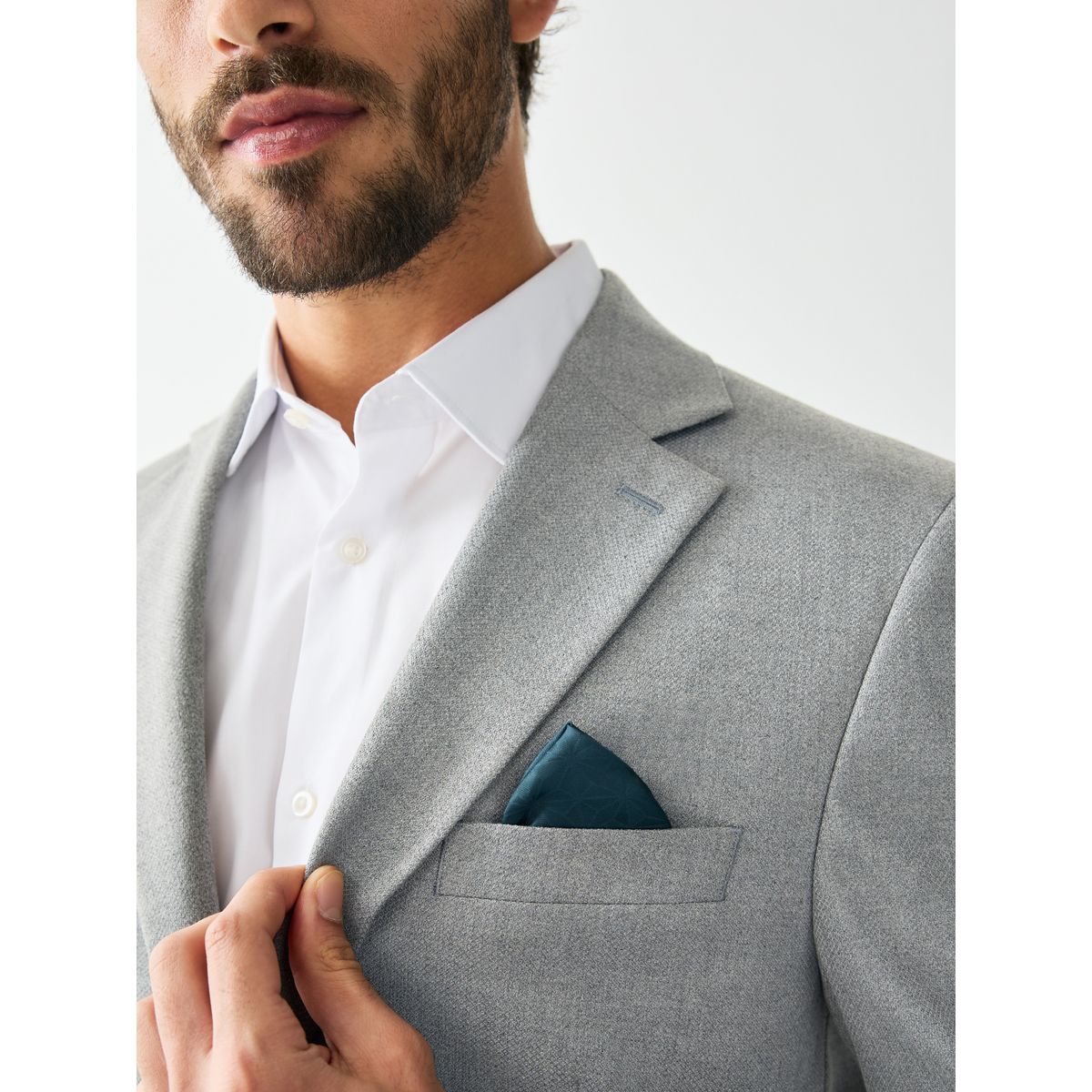 Veste de costume texturée gris, NEXT