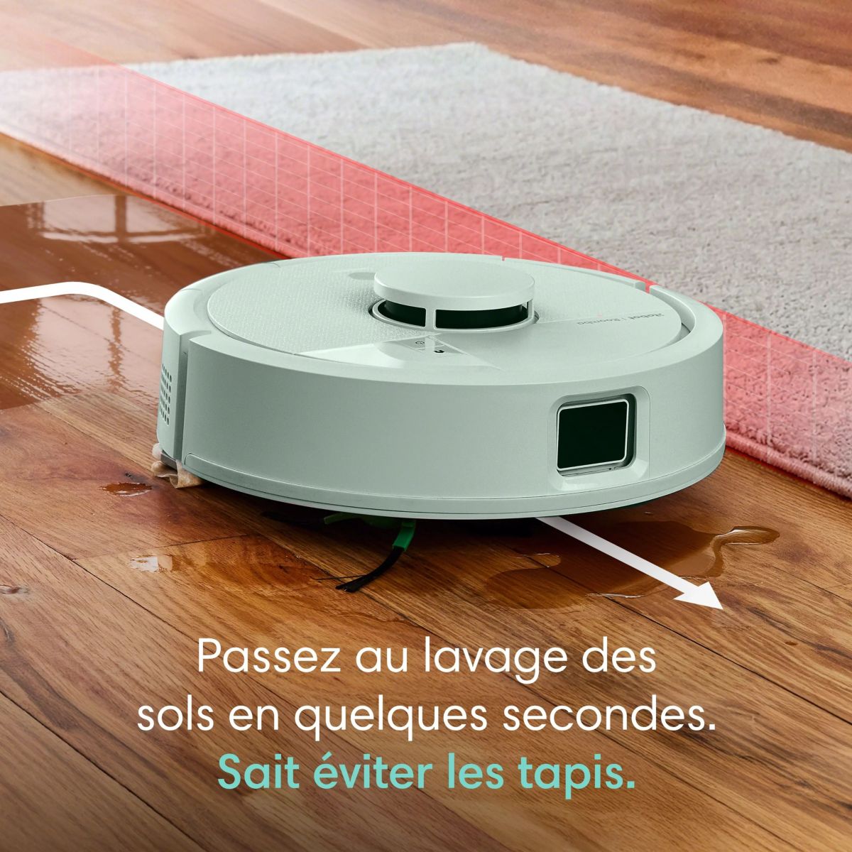 Robot Aspirateur Laveur Roomba Mini Mint F155440 couleur unique, I ROBOT