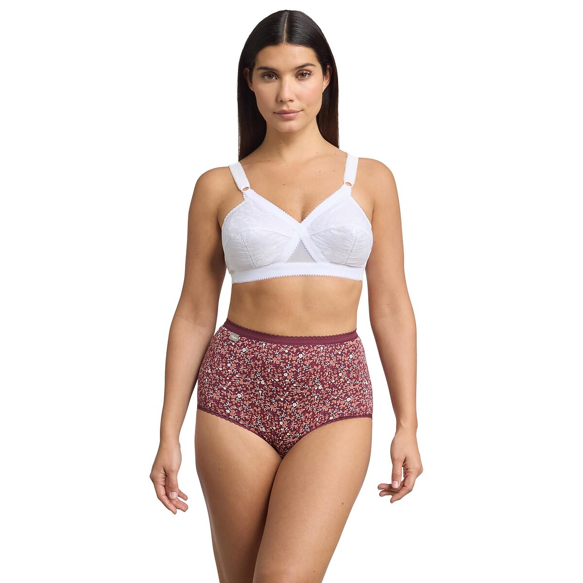 Set van 3 maxi-slipjes van COTTON STRETCH set vijg, PLAYTEX