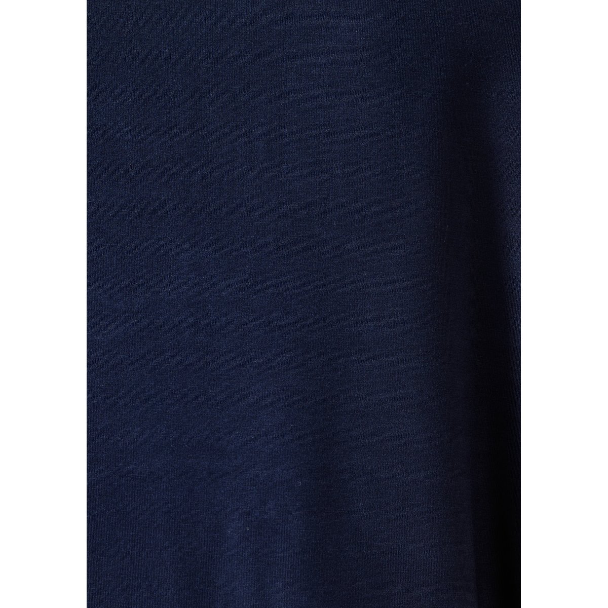 T-shirt ample manches longues col V marine, LA FEE MARABOUTEE