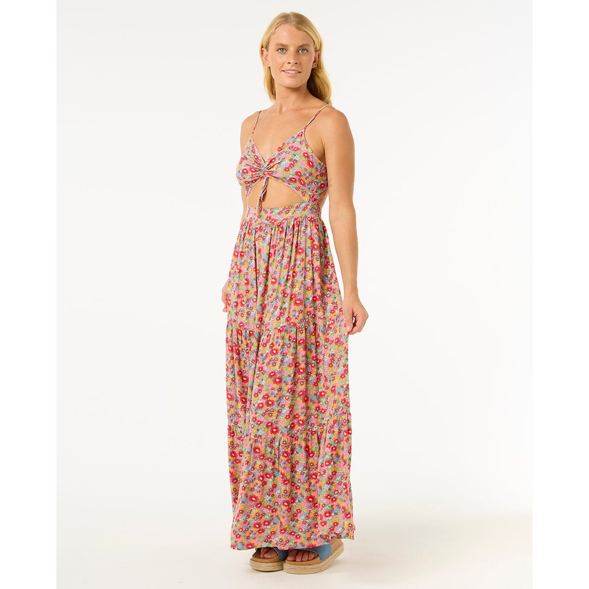 Robe LAS DALIAS MAXI DRESS bleu, RIP CURL