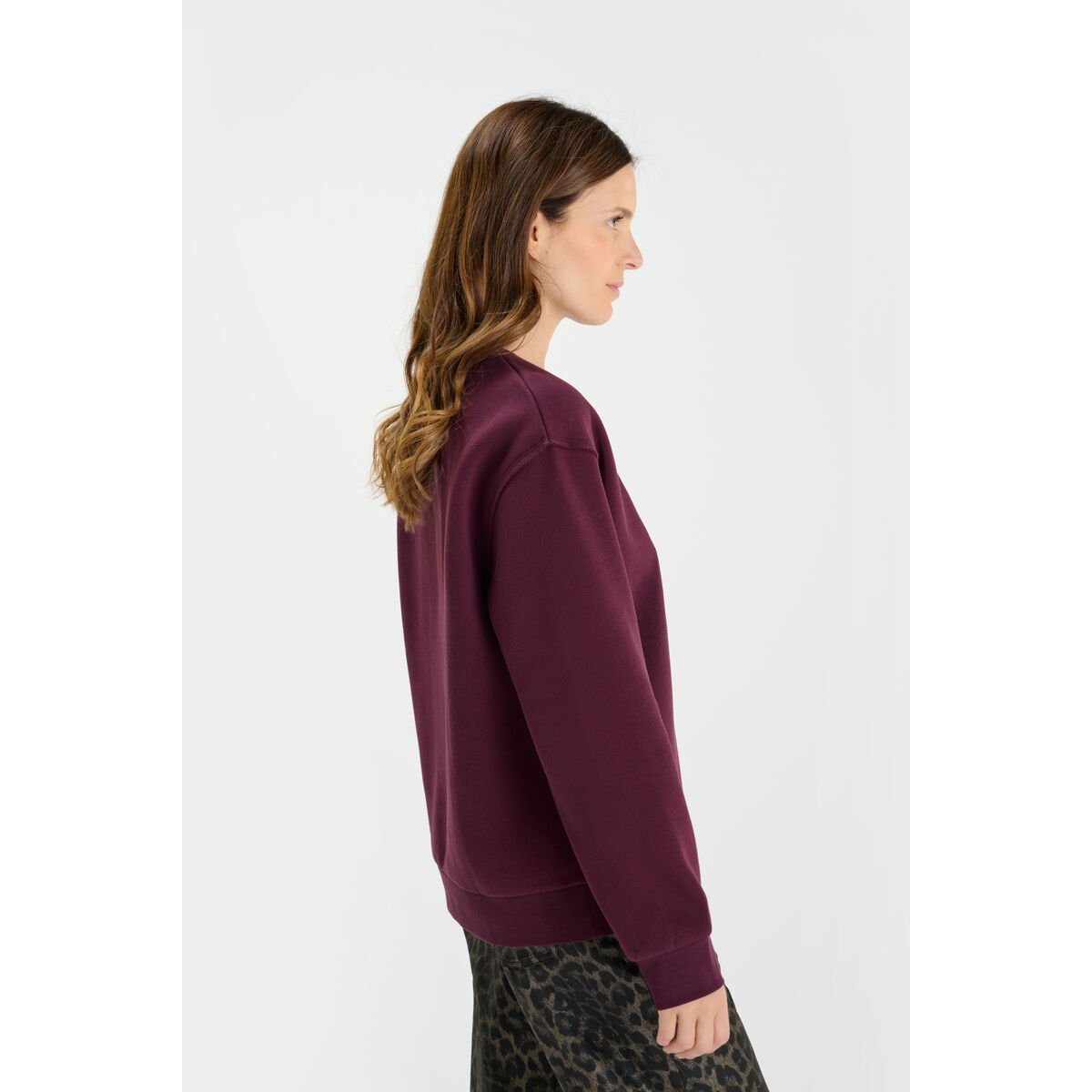 Sweat-Shirt PAOLI mauve wine, LE TEMPS DES CERISES