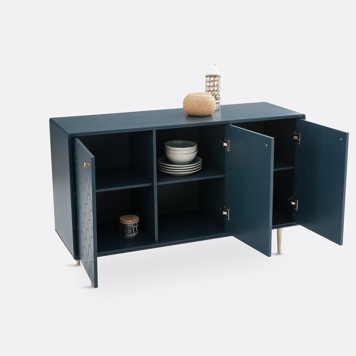 Buffetkast Luxore pruisisch blauw, LA REDOUTE INTERIEURS