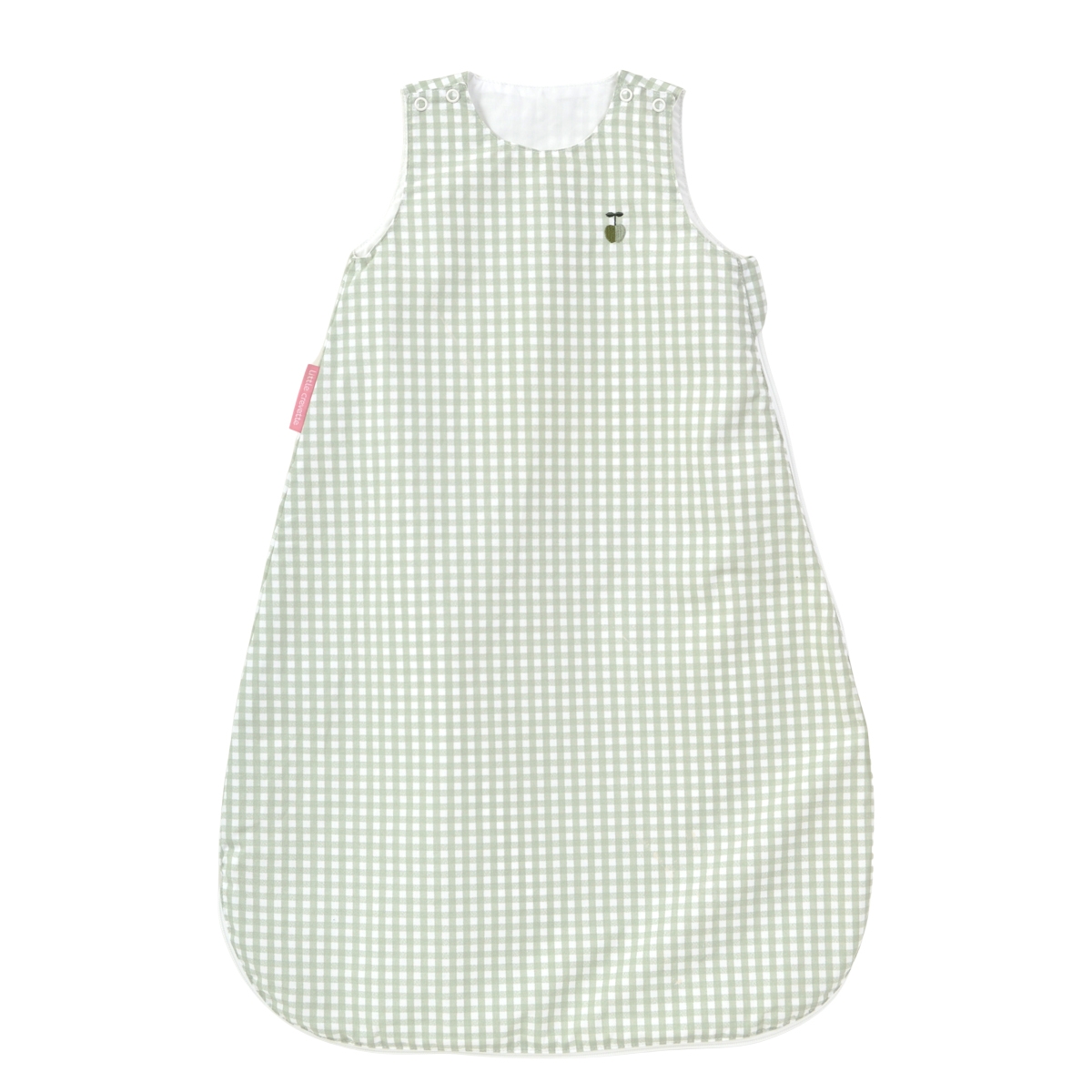 Gigoteuse été coton bio OLIVE vert, LITTLE CREVETTE
