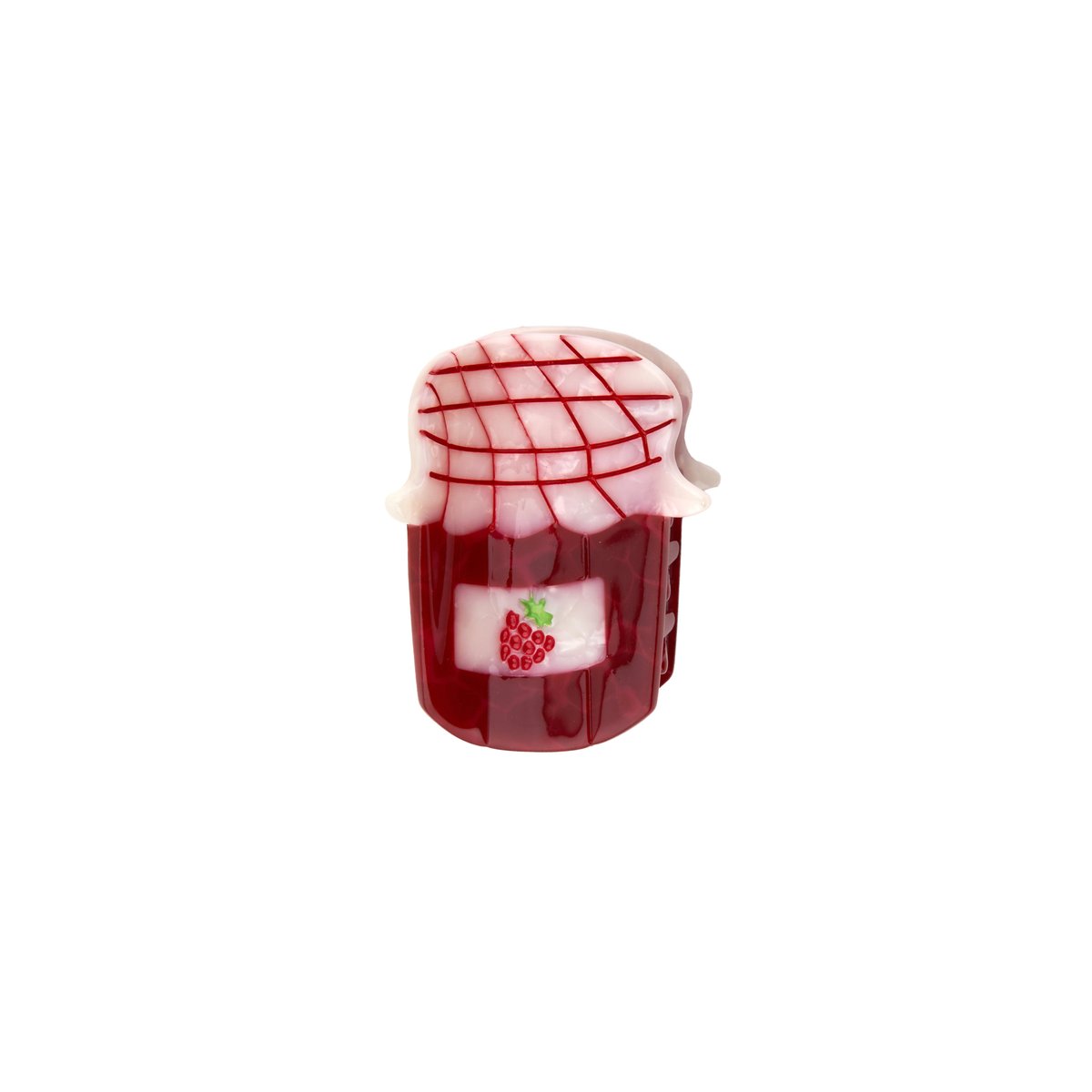 Mini pince à cheveux Confiture rouge foncé, COUCOU SUZETTE