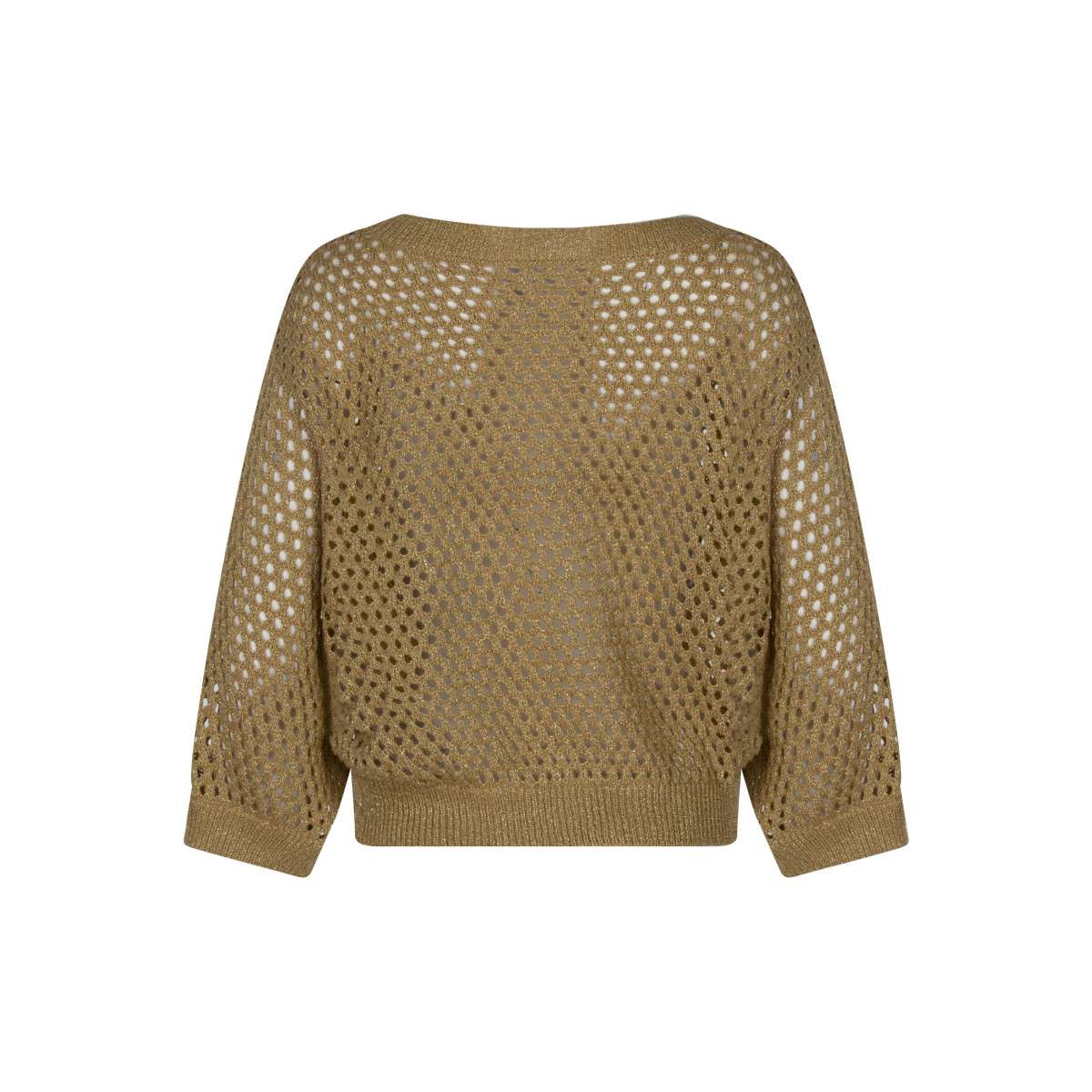Pull col rond jaune, FREEMAN T. PORTER