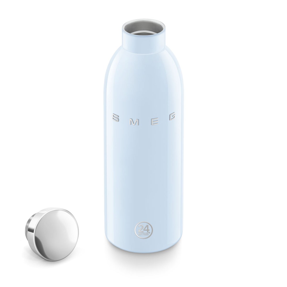 Bouteille isotherme 50 cl WBF01 bleu azur brillant, SMEG