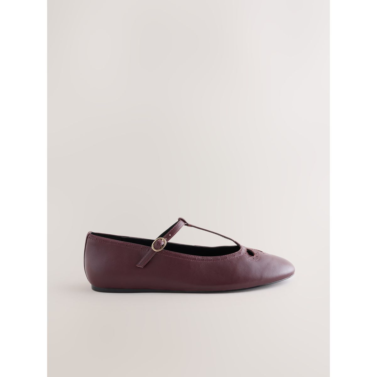 Babies en cuir forever comfort® prune, NEXT