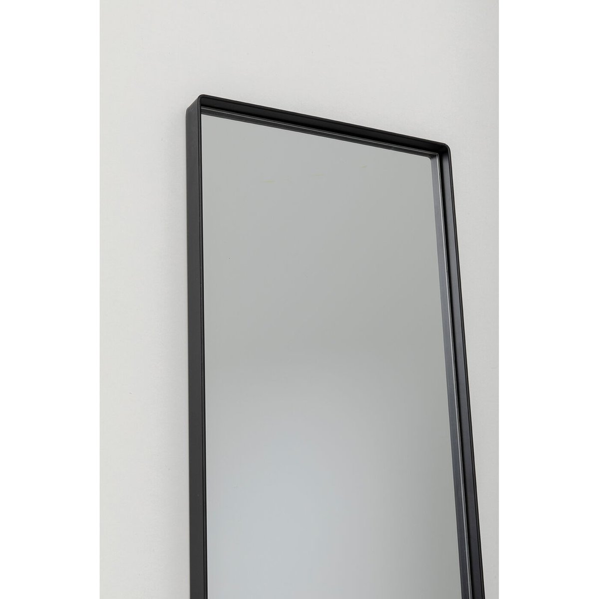 Miroir rectangulaire en acier 180x30cm, STARLET noir, KARE DESIGN