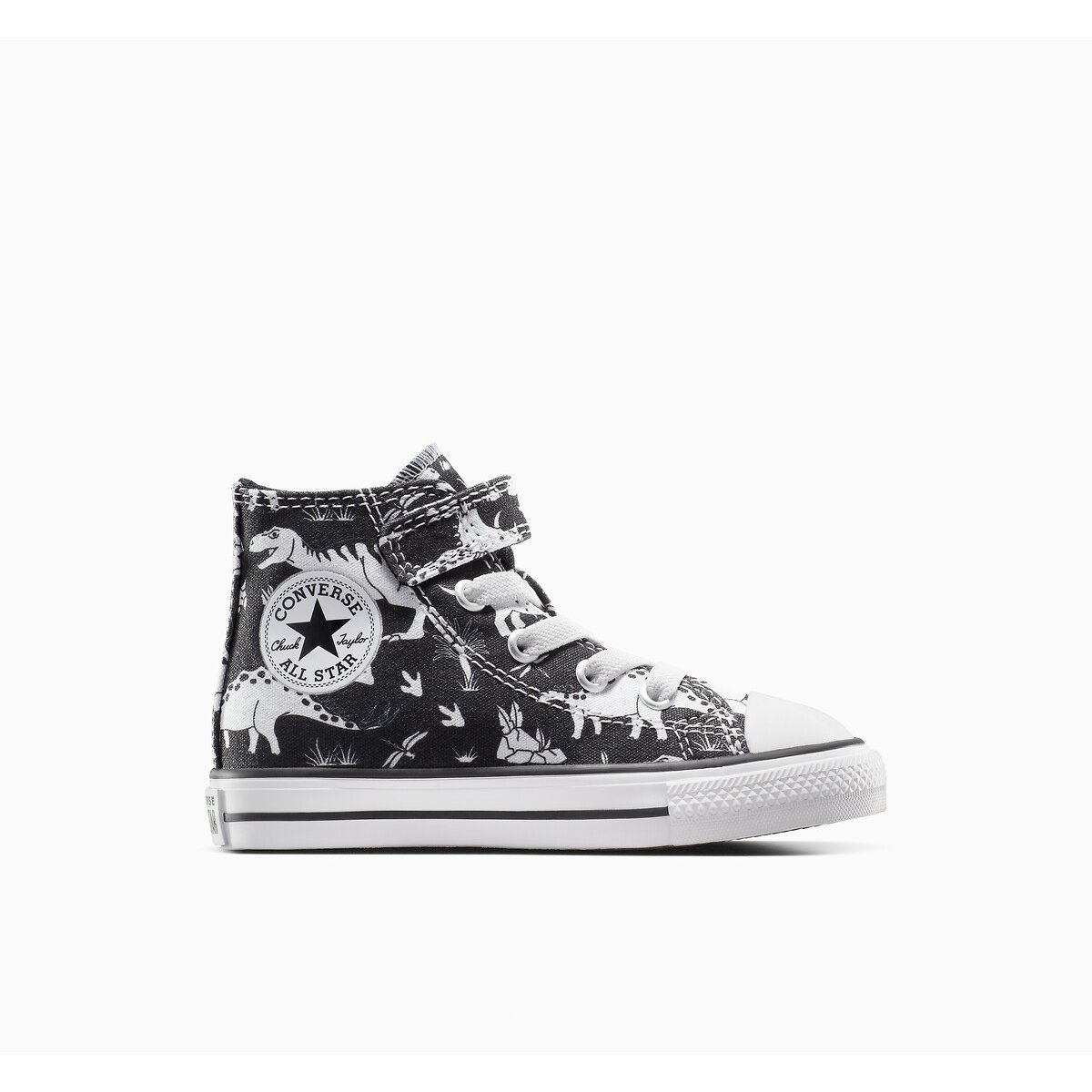 Kids Chuck Taylor All Star 1V Dinocons Trainers black/white, CONVERSE