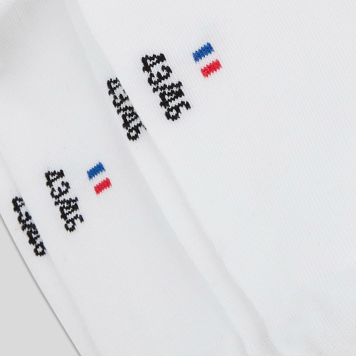 Lot de 2 paires de socquettes en coton Fabrication Française blanc, MONOPRIX