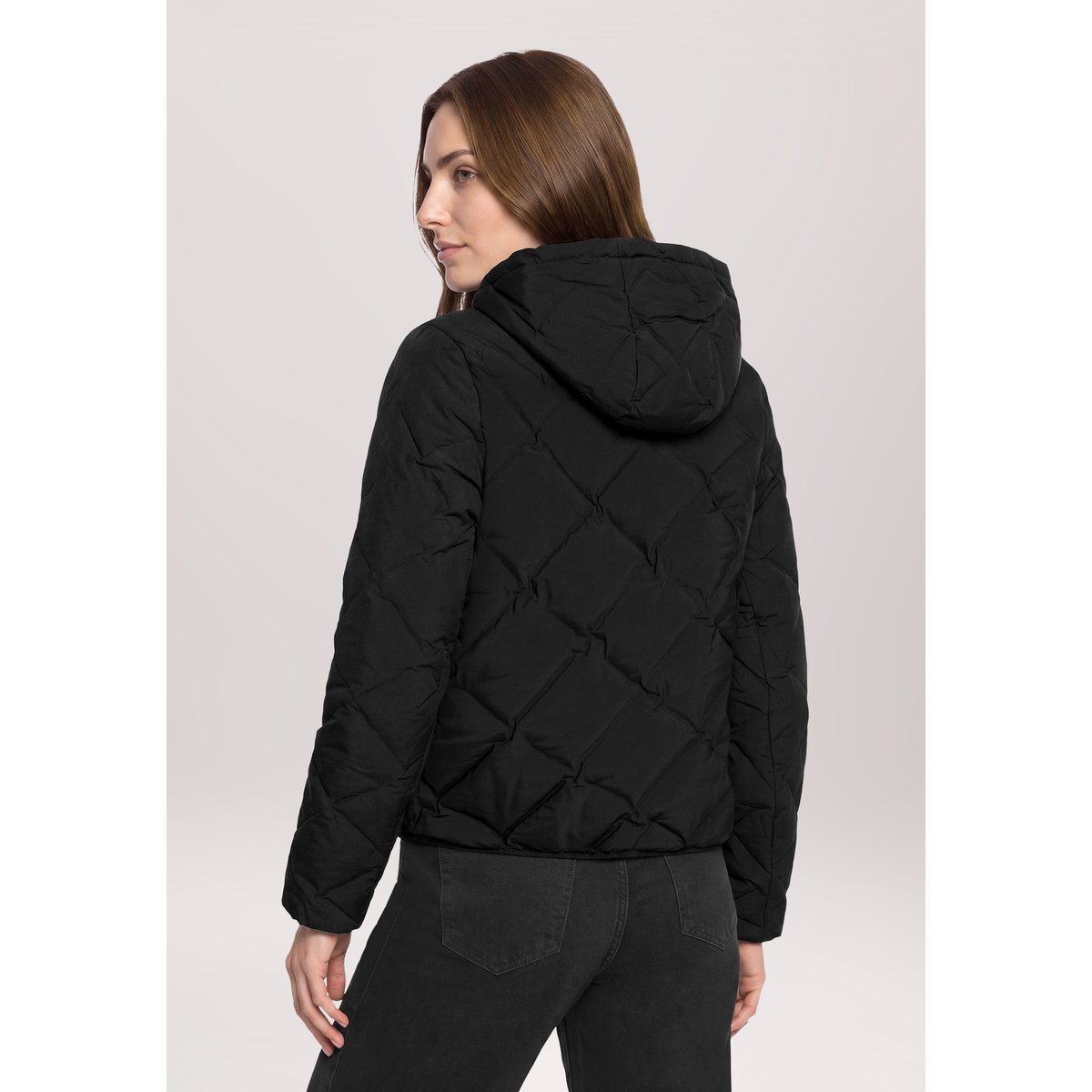 Veste outdoor à capuche noir, BETTY BARCLAY