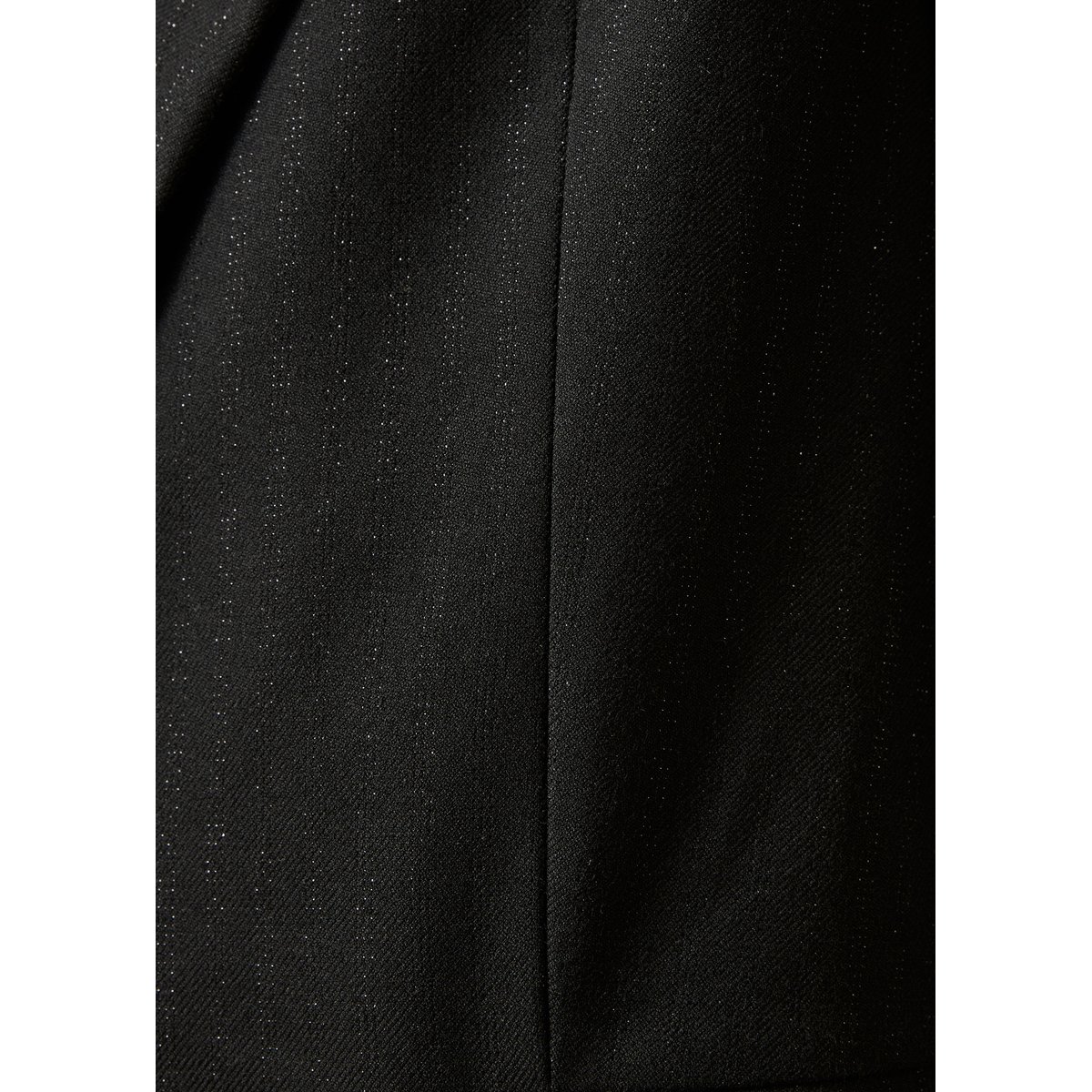 Veste tailleur à rayures manches longues noir, LA FEE MARABOUTEE