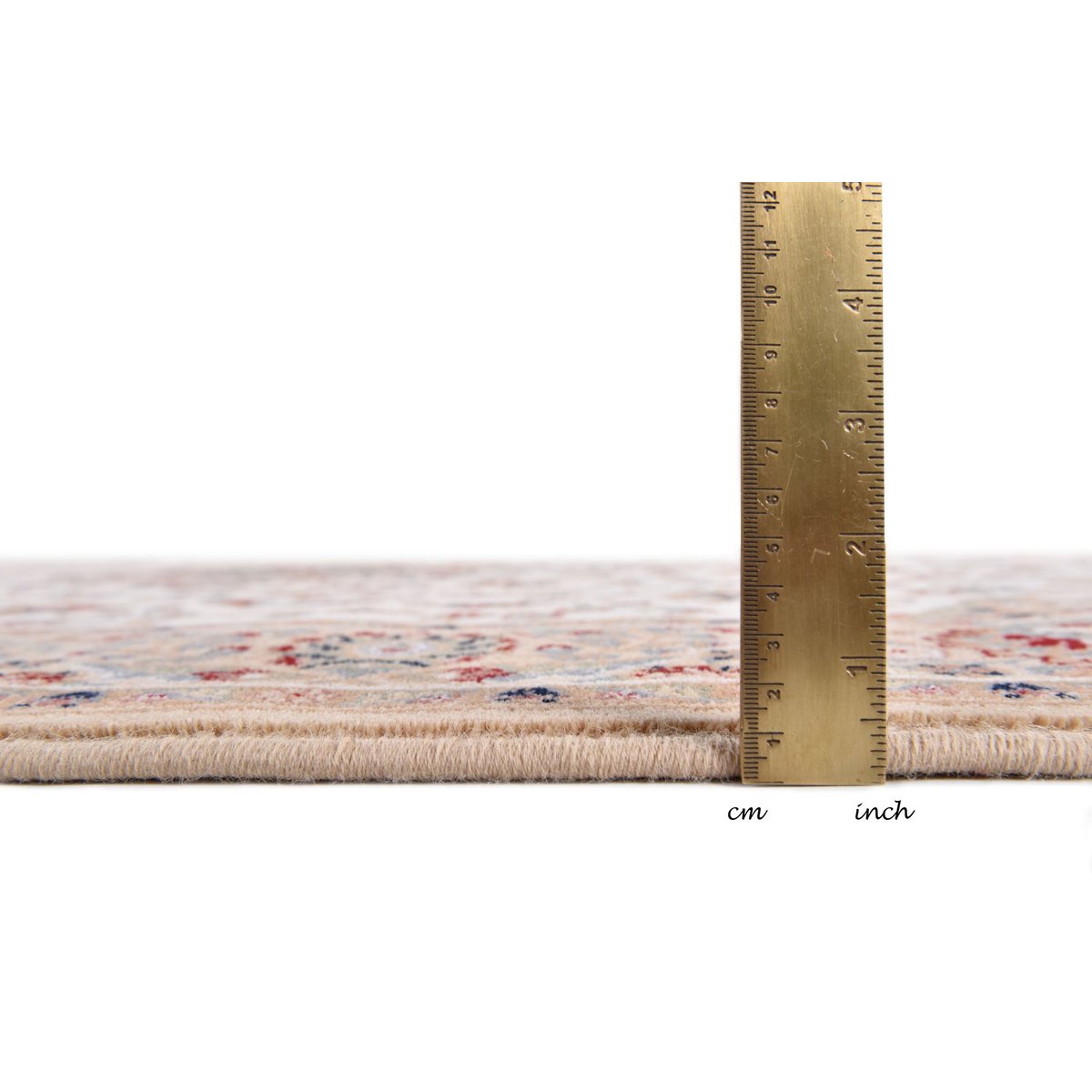 Tapis d'orient floral - DOLNA sable, THEKO
