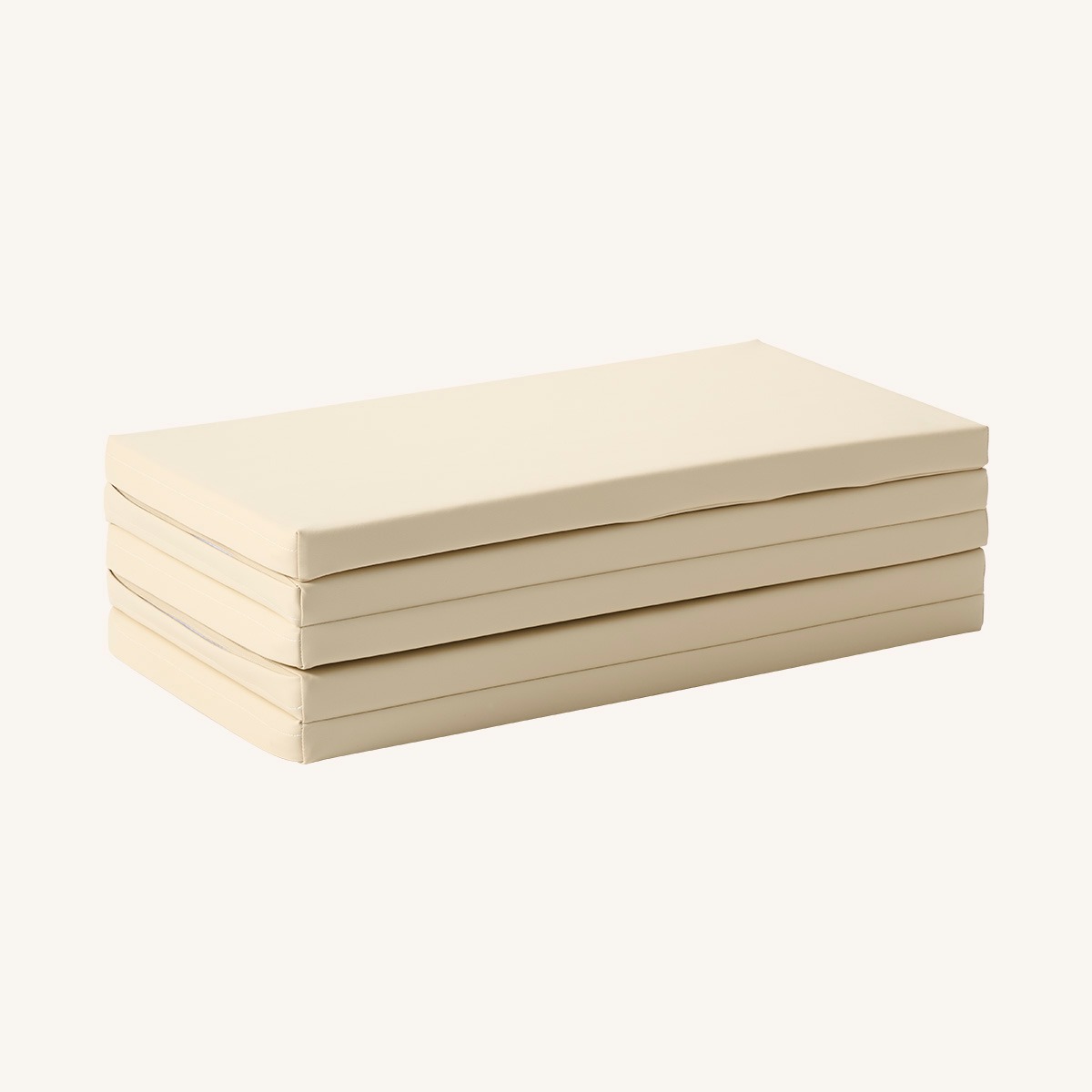 Tapis de gymnastique pliable beige, PETITE AMELIE