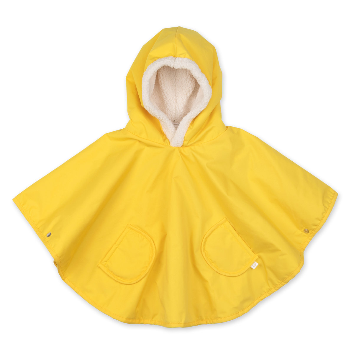 Poncho de voyage bébé pour siège auto - Au chaud sous la pluie jaune, BEMINI