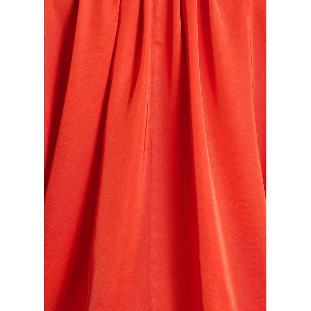 Blouse ample en satin encolure tunisienne jaspe, LA FEE MARABOUTEE