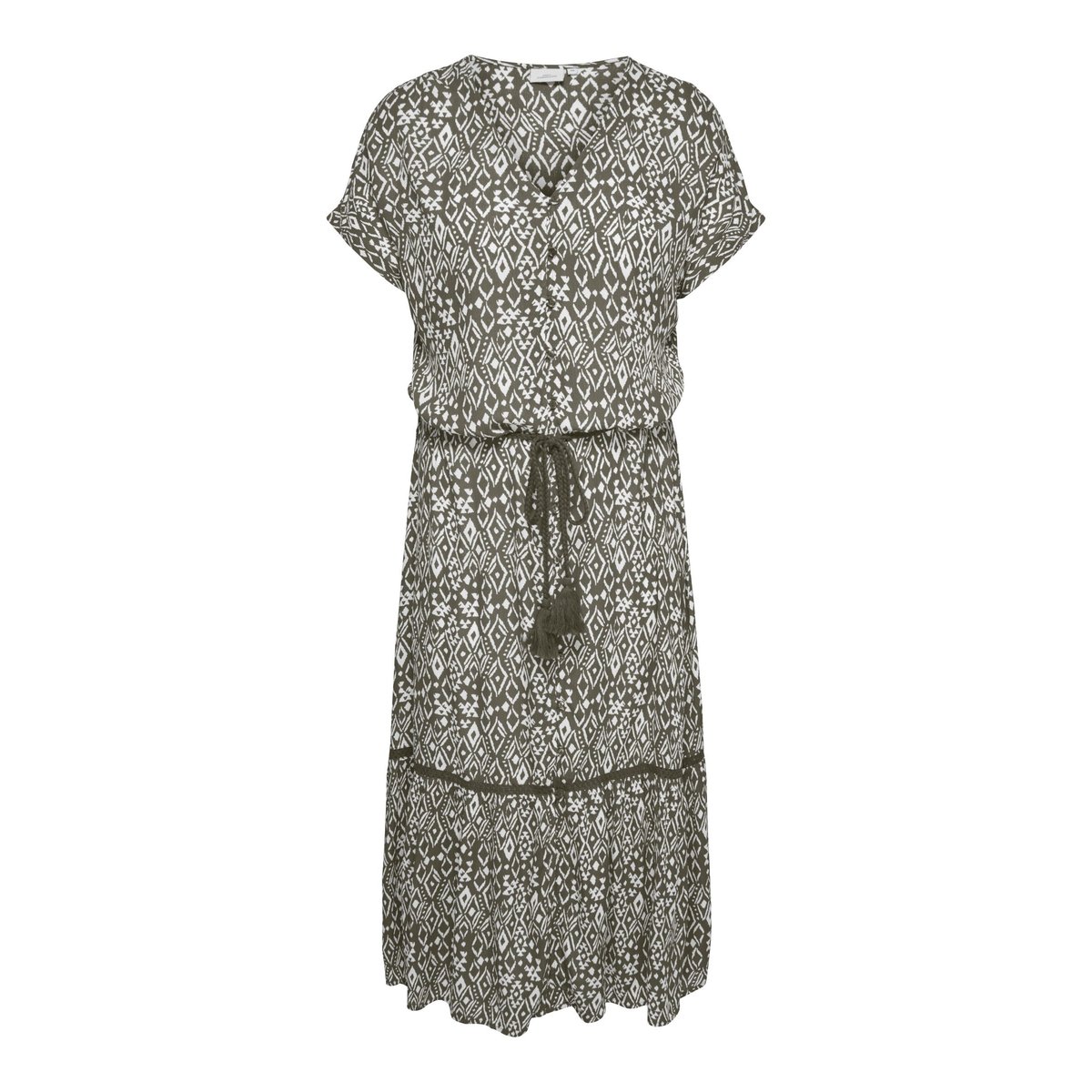 Robe verte - smokey olive 1, ONLY CARMAKOMA