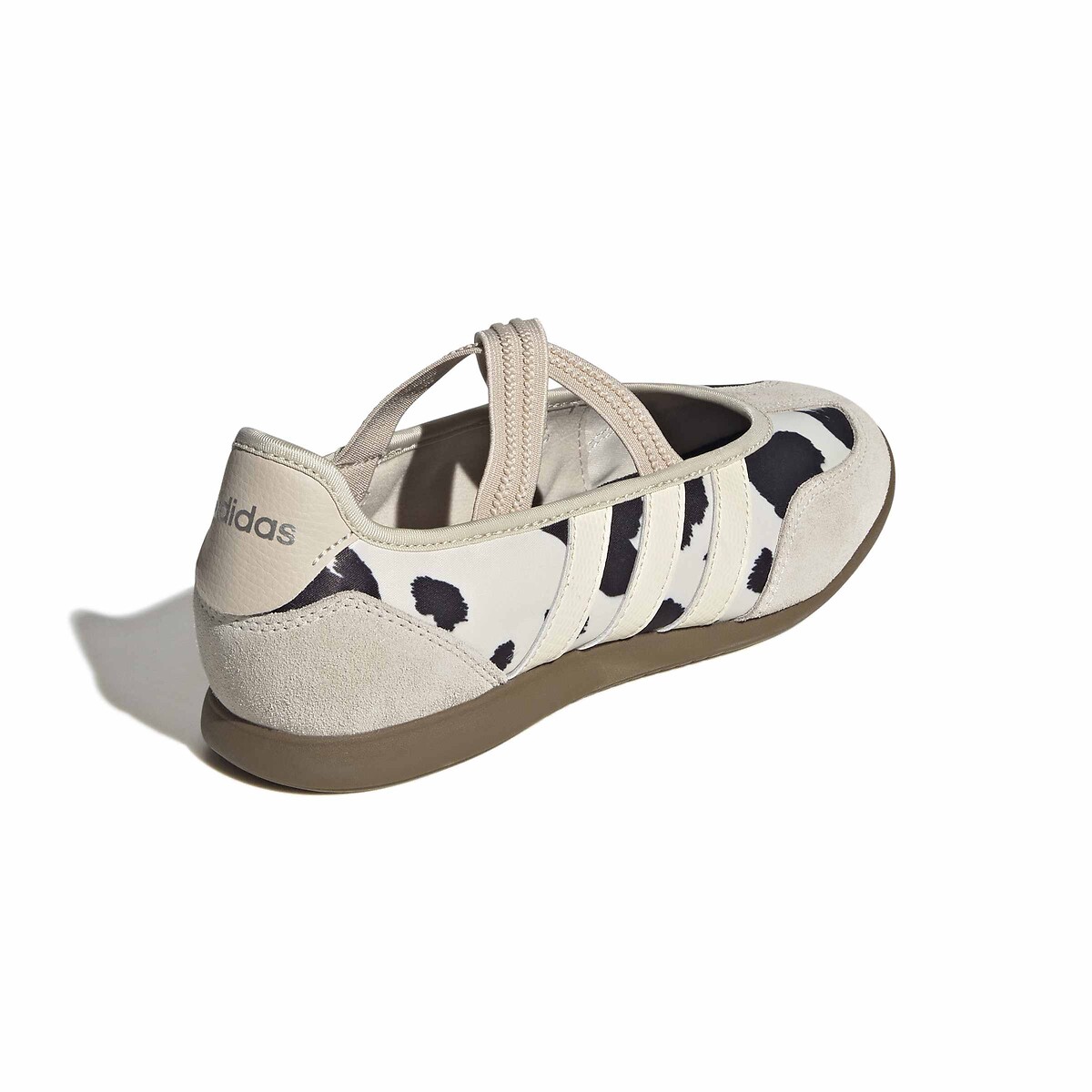 Leren ballerina's met platte hak, Mary Jane BARREDA animal ecru, ADIDAS SPORTSWEAR
