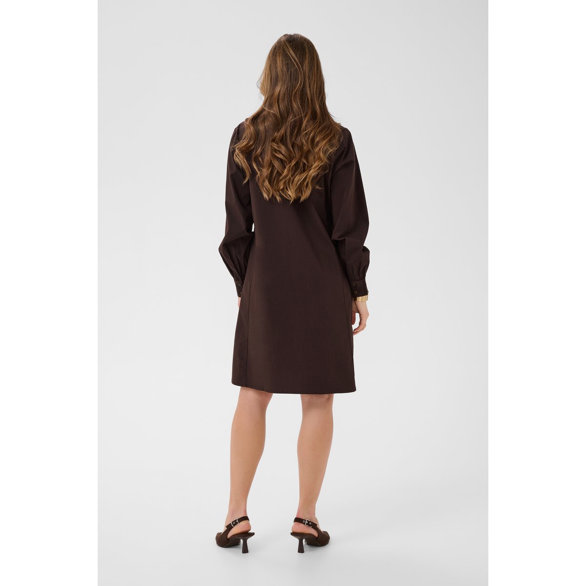 Robe marron java, CREAM