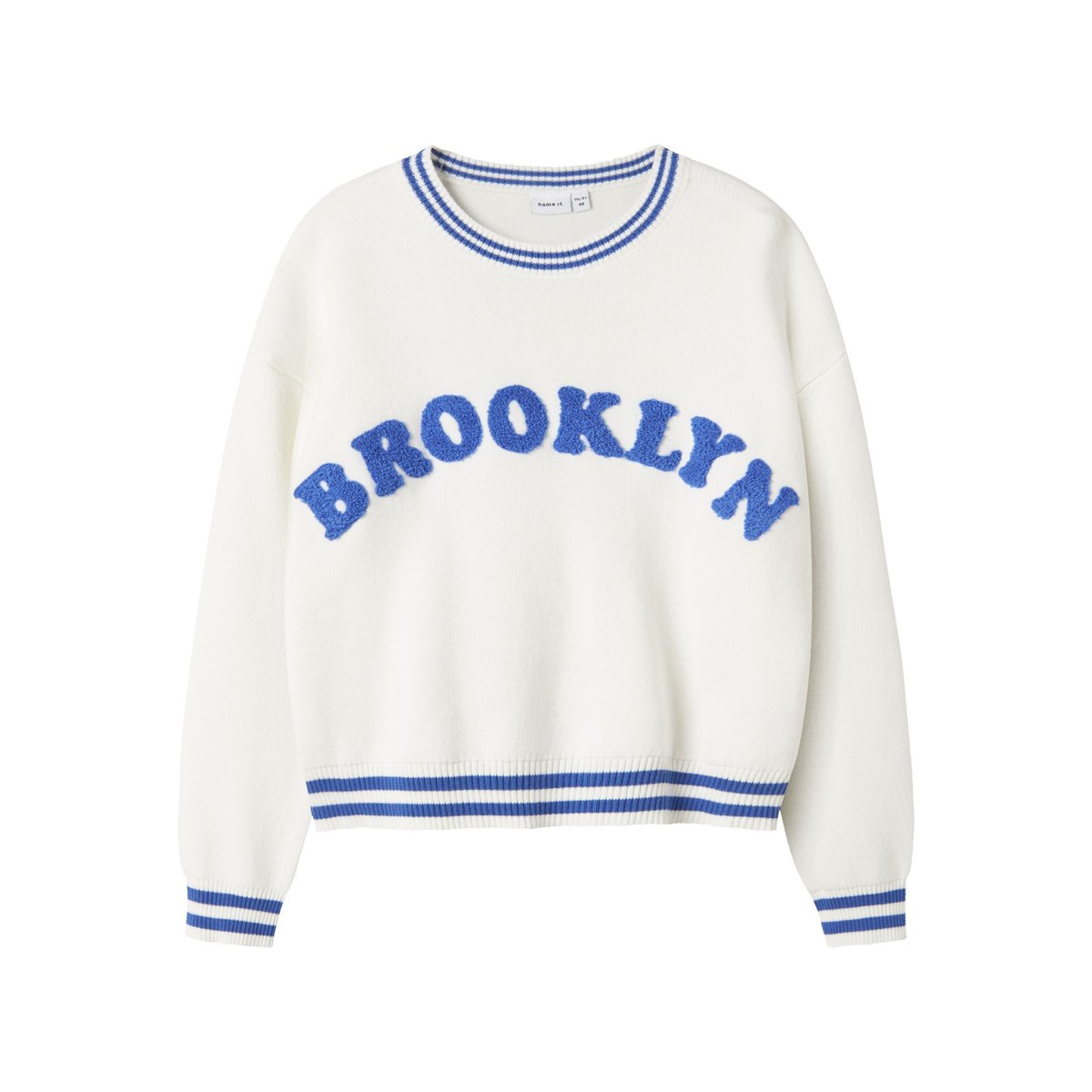 Pull En Maille cloud dancer, NAME IT