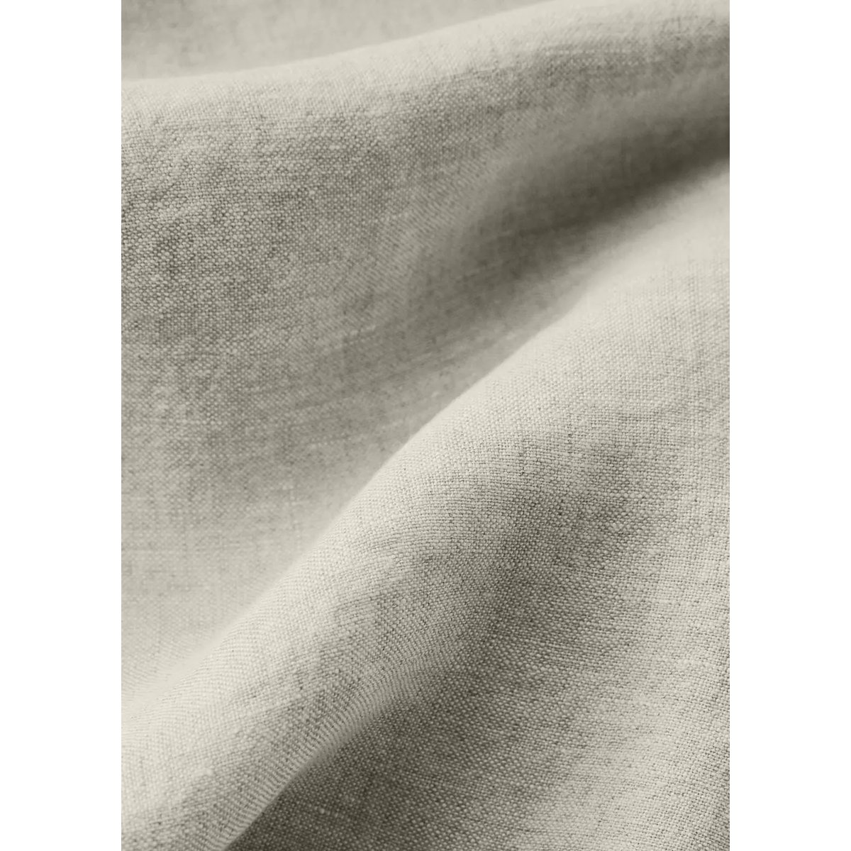 Drap-housse en lin délavé lit 160 cm sable, MANGO HOME