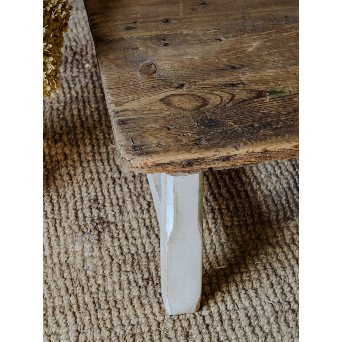 Table basse en bois Léonie N°946 - Bon état bois foncé, DEBONGOUT