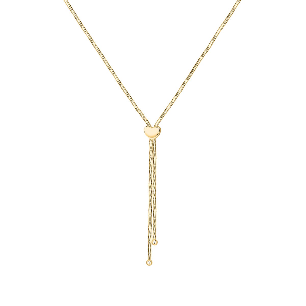 Collier LOVE or jaune, LA PETITE STORY