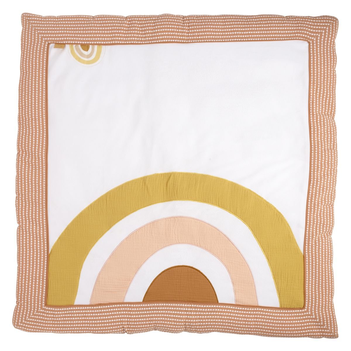 Grand tapis en velours blanc, SAUTHON